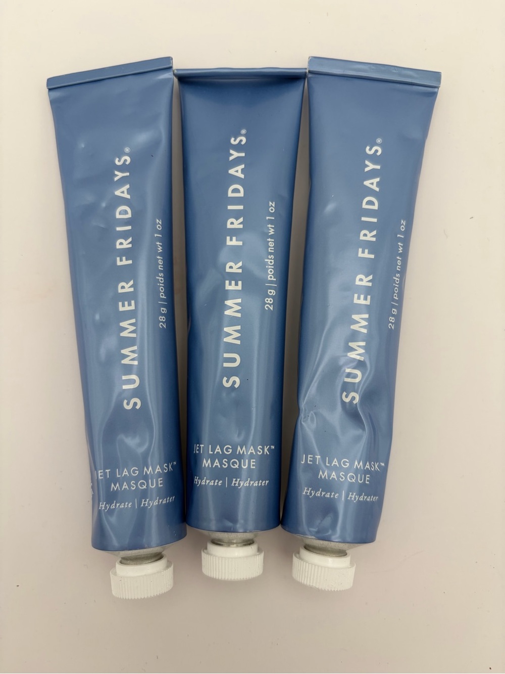 Summer Fridays Hydrating Mask 1 oz. NEW  - Set of 3